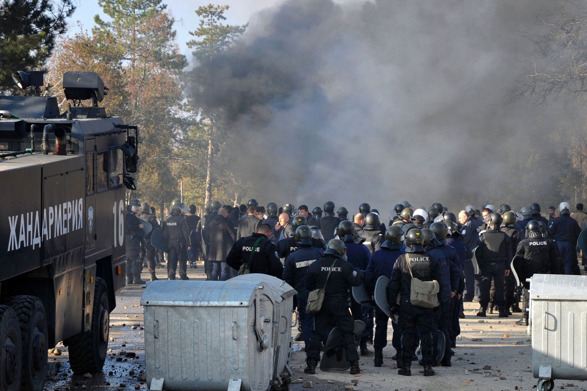 Bulgaria to send refugees to closed camps over riot | The Independent ...