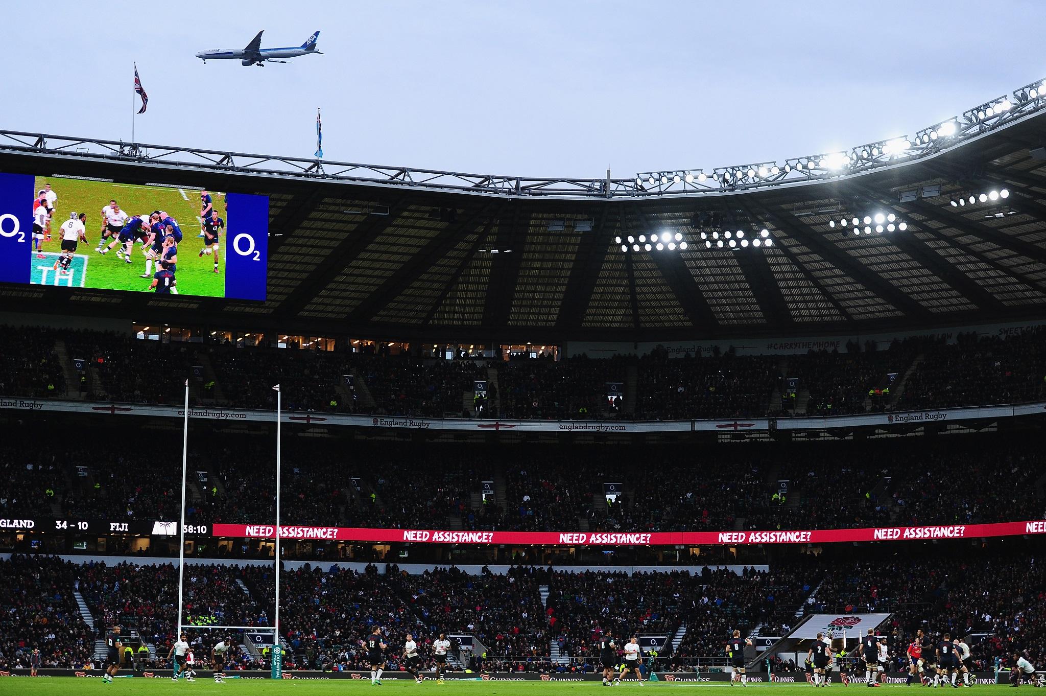 Telfer also criticised Twickenham Stadium