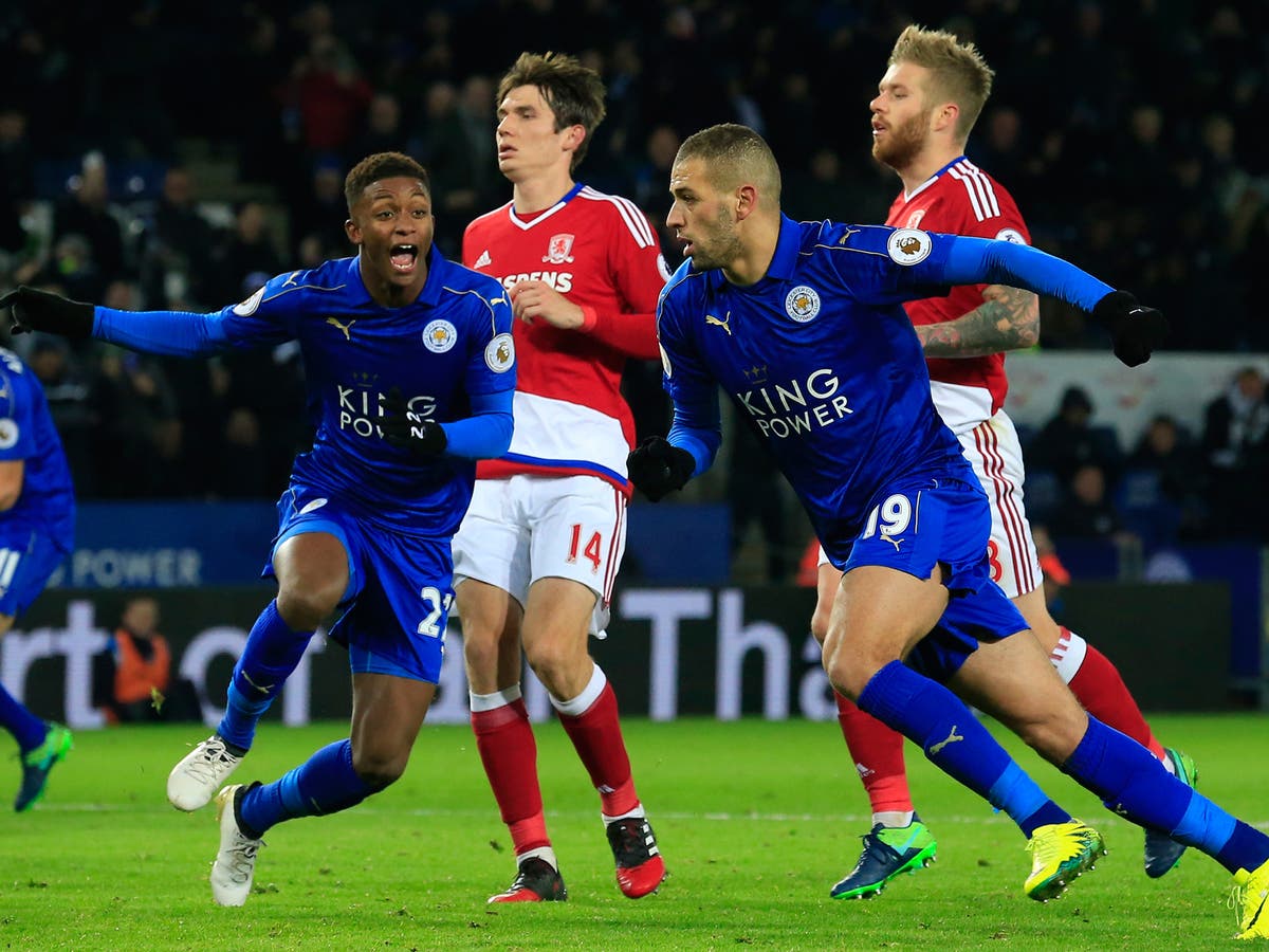 Leicester vs Middlesbrough match report: Islam Slimani's late penalty ...