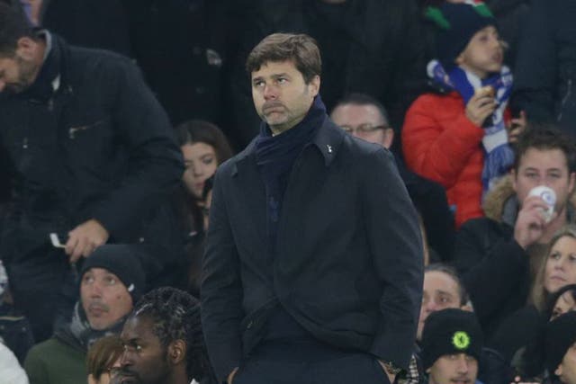 Pochettino saw his side suffer their first league defeat of the season