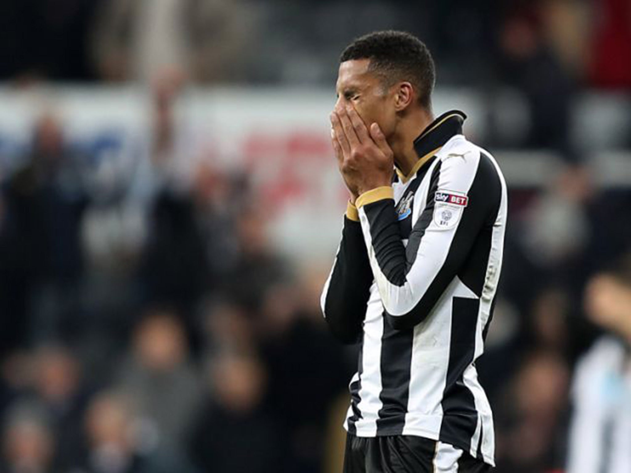 Newcastle missed the opportunity to win a 10th straight game