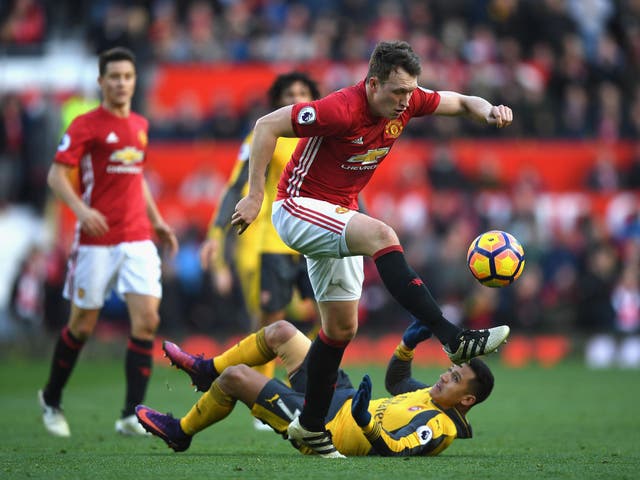 Phil Jones has returned from serious injury to feature in Manchester United's first team this season