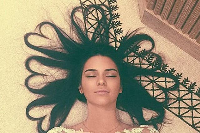 This photo of Kendall Jenner is one of the most liked on Instagram