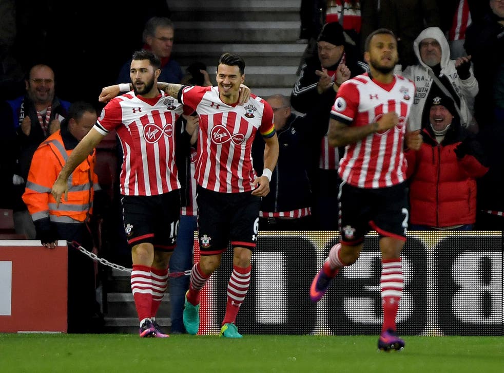Charlie Austin struck once again to hand Southampton the lead early on in the game
