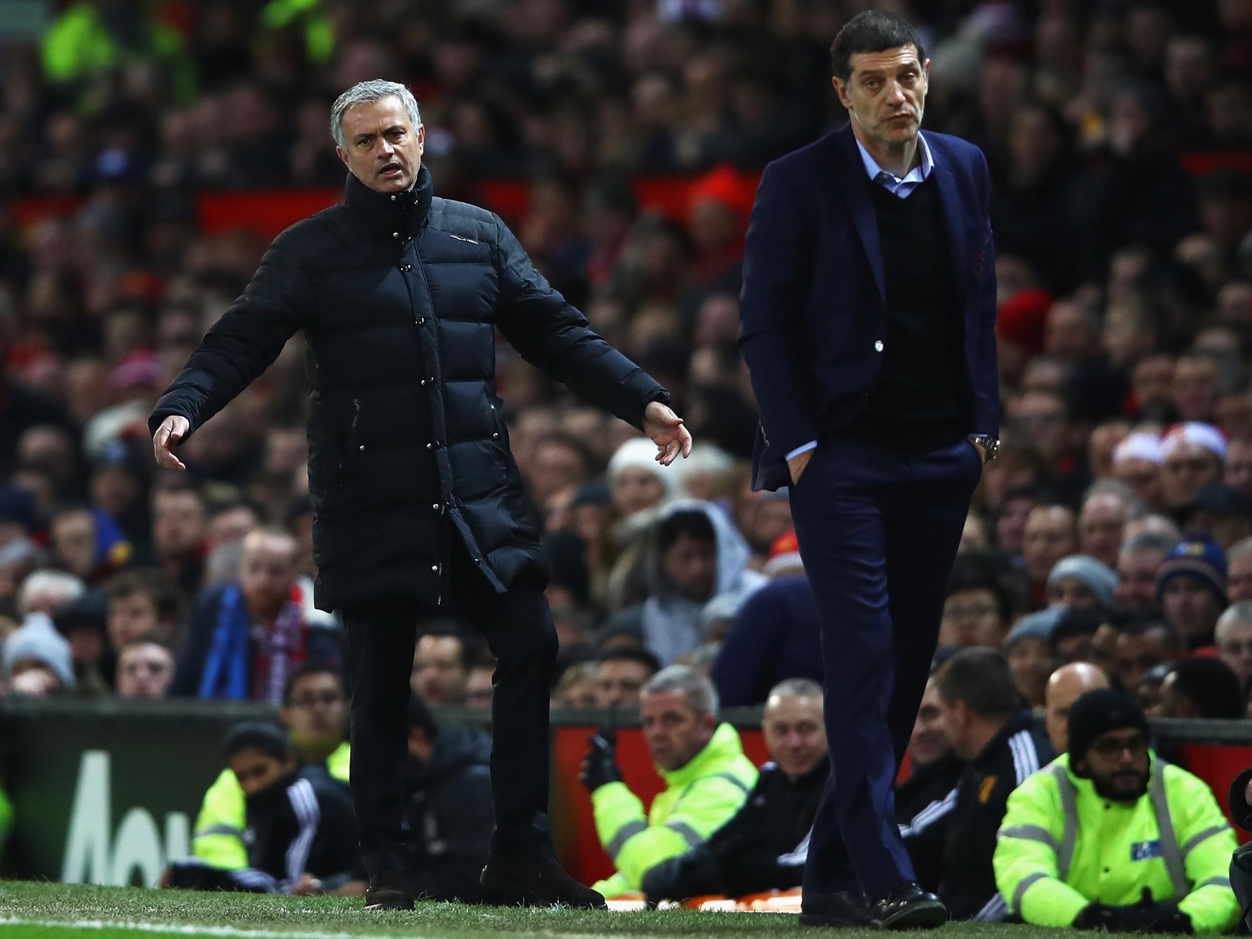 Mourinho was removed for kicking a water bottle on the touchline