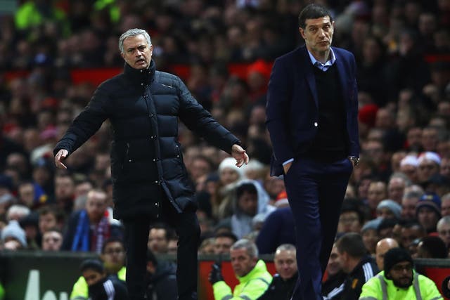 Mourinho was removed for kicking a water bottle on the touchline