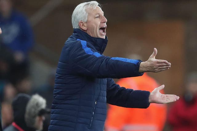 Crystal Palace are weighing up sacking manager Alan Pardew