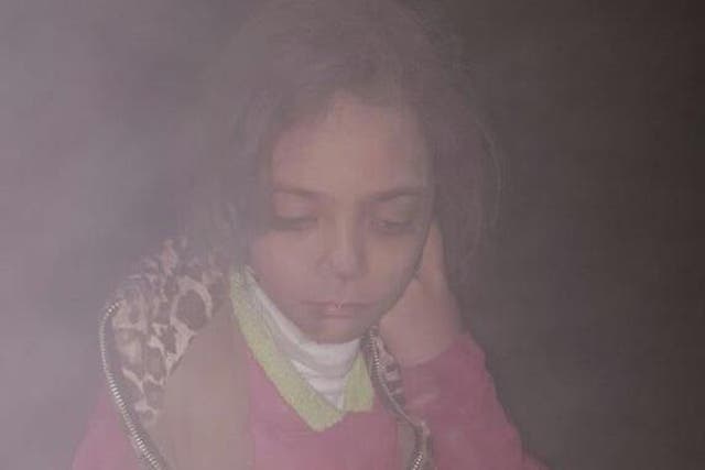 'Bana Alabed' has been sending photos like these from inside Syria, with the help of her mother