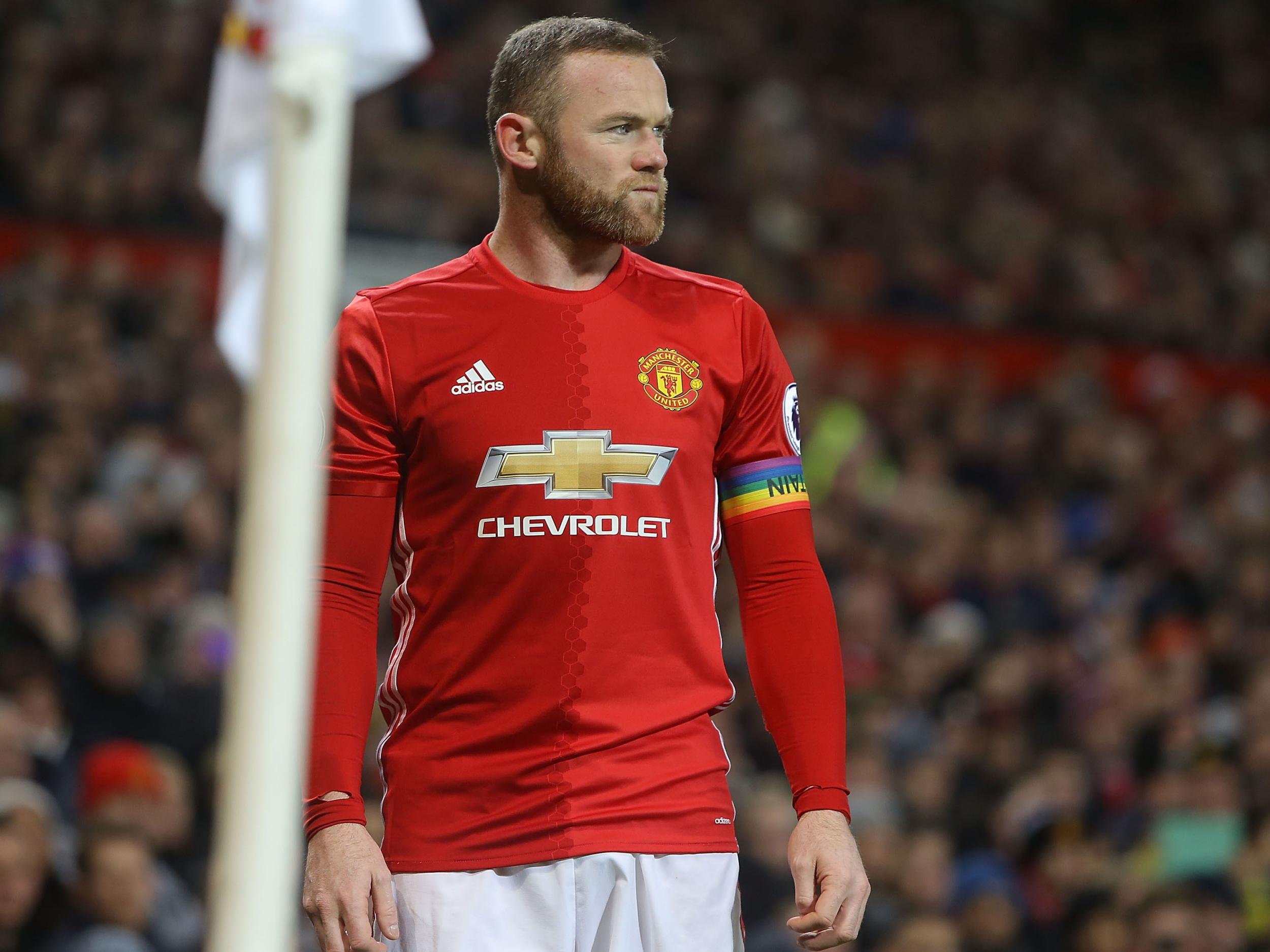 Rooney went to within one goal of Sir Bobby Charlton's Manchester United goalscoring record