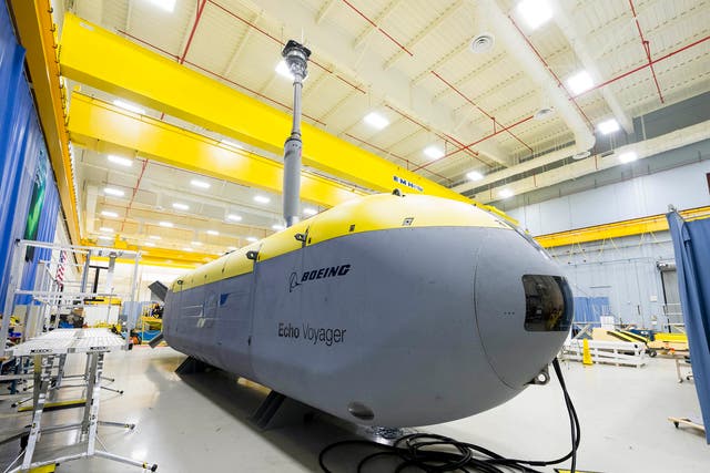 Boeing recently debuted the Echo Voyager, a 51-foot-long autonomous submarine that can roam the seas for months. Unlike other unmanned underwater vehicles, it isn't dependent on a support ship