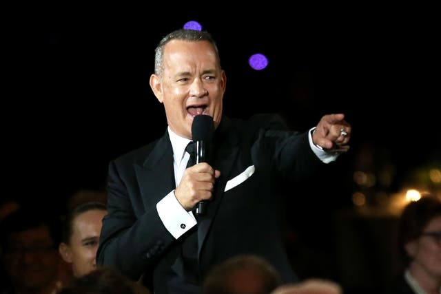 Tom Hanks has donated three coffee machines to the Presidential press pool since 2004
