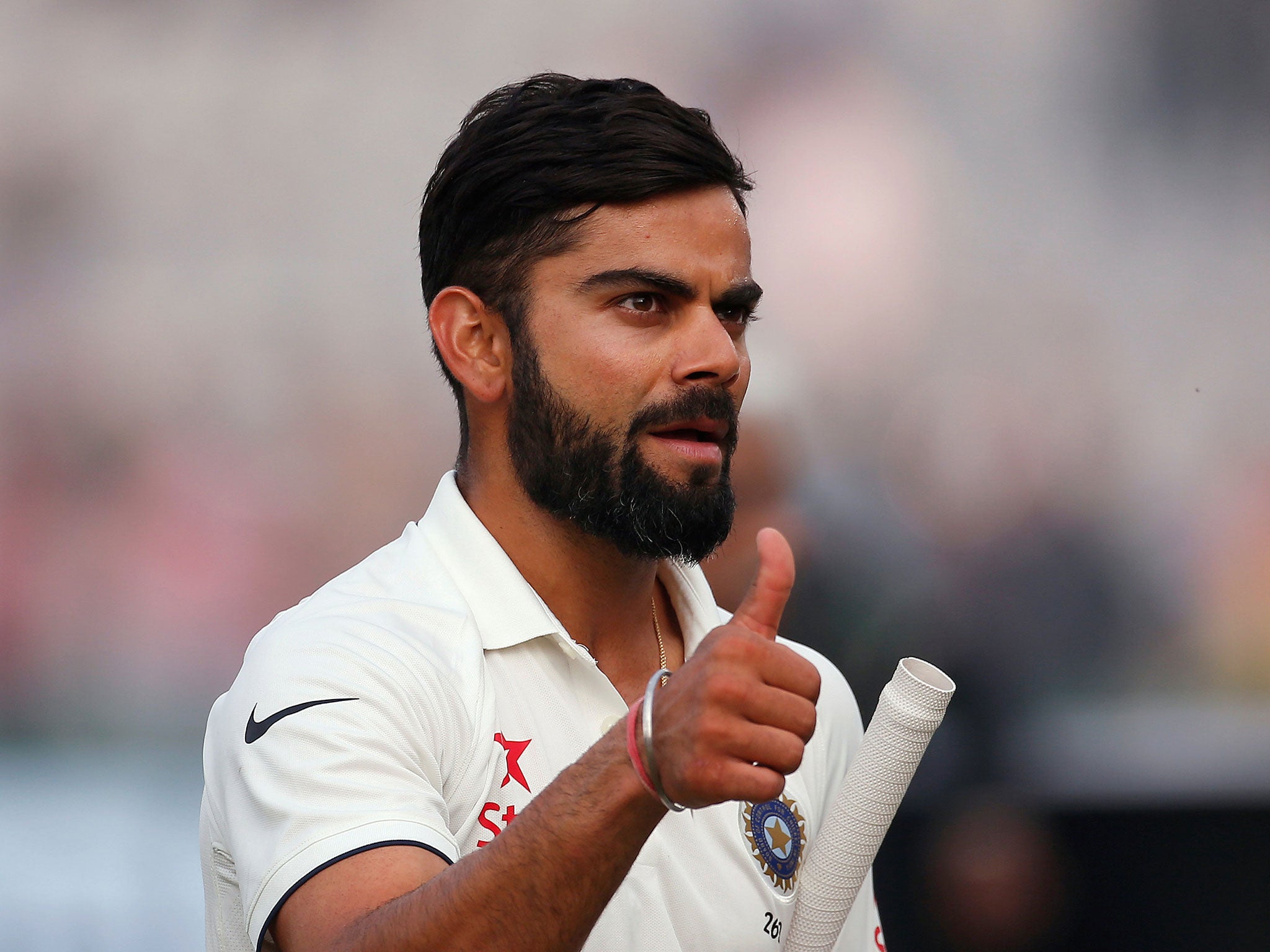 Virat Kohli paid tribute to Hameed's bravery