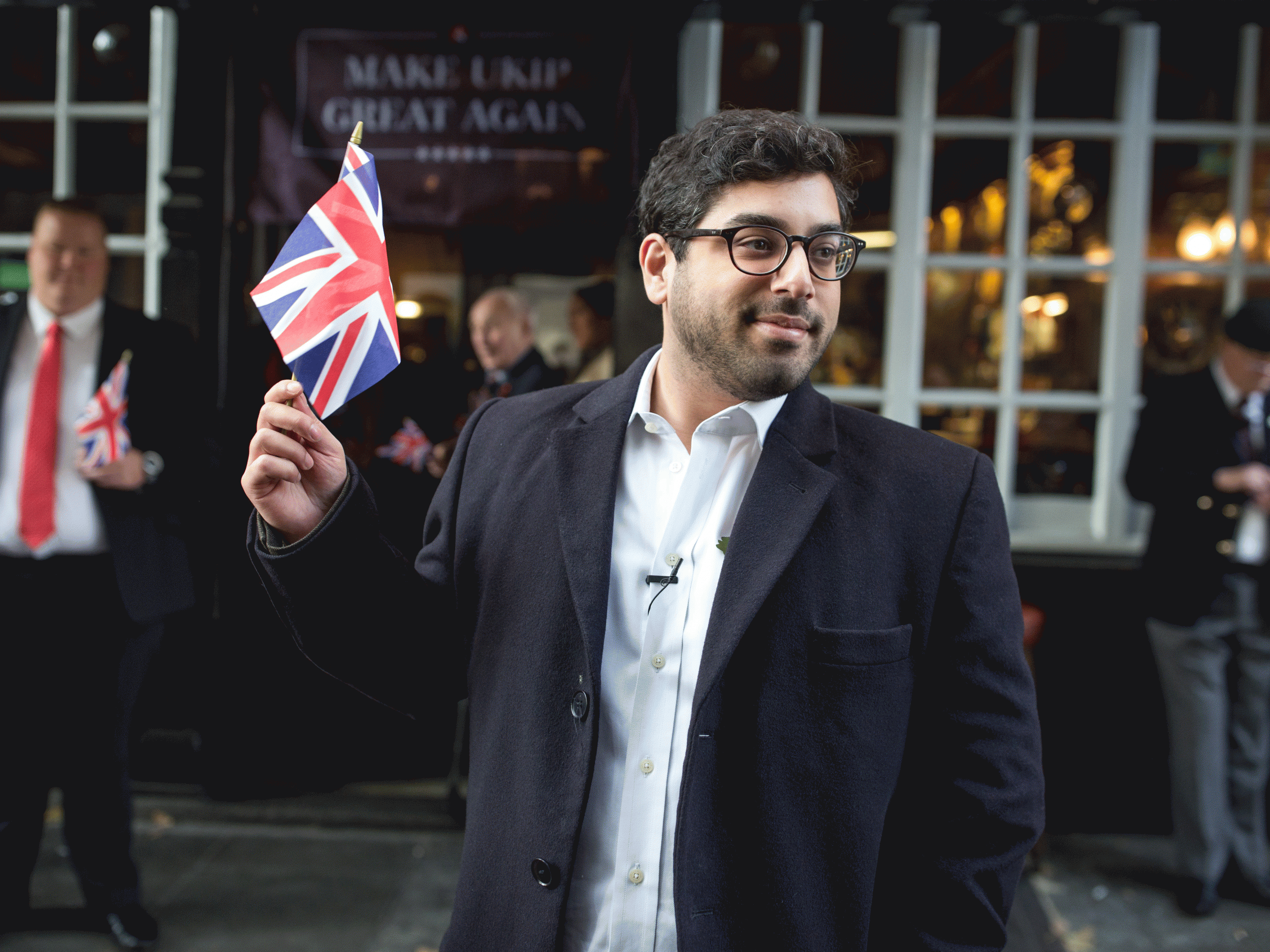 Kassam challenged Ukip's November 2016 leadership election before dropping out of the race at the end of October