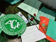 Brazilian clubs request immunity from relegation for Chapecoense