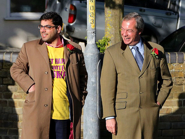 Raheem Kassam says he could follow suit if Nigel Farage decides to leave Ukip