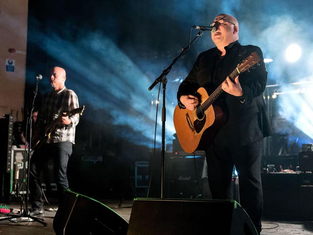 Pixies Joey Santiago and Frank Black perform at Brixton Academy, 28 November 2016