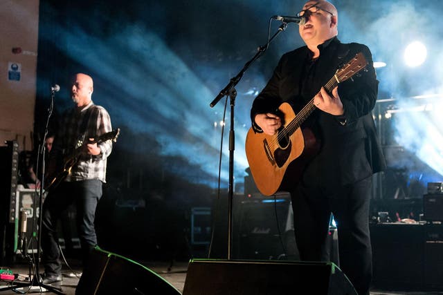 Pixies Joey Santiago and Frank Black perform at Brixton Academy, 28 November 2016