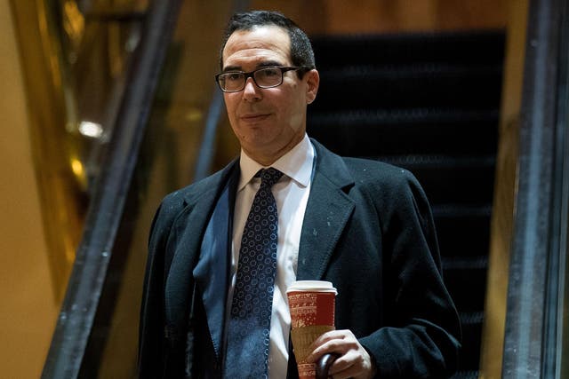 Steven Mnuchin said that the prospect of getting major tax reforms through Congress and signed off ahead of August was 'highly aggressive to not realistic at this point'