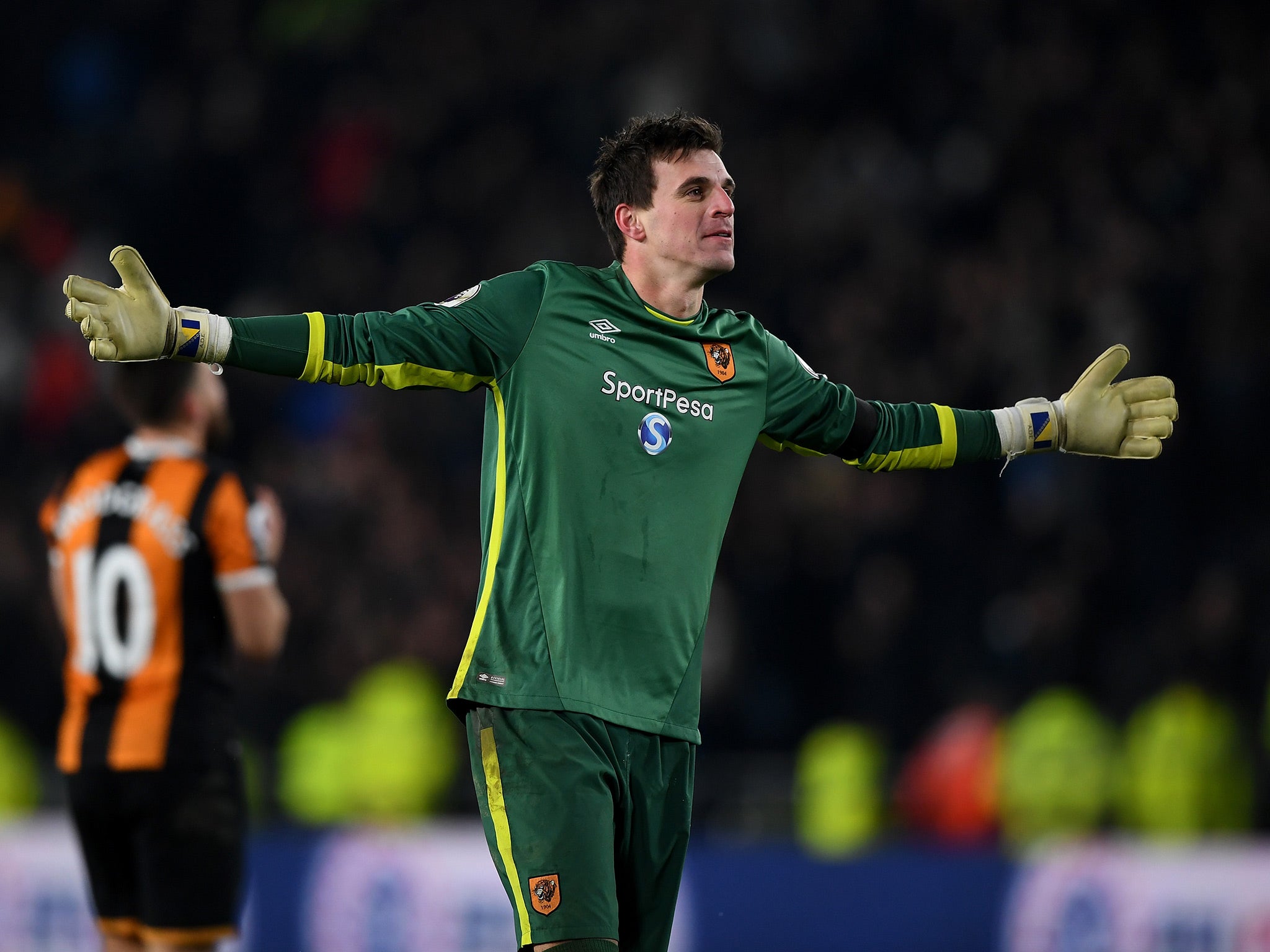 Jakupovic came up trumps for the Tigers in the penalty shoot-out