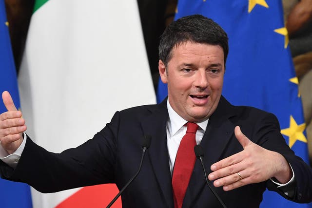 Matteo Renzi is expected to resign if his reforms are rejected in Italy's referendum
