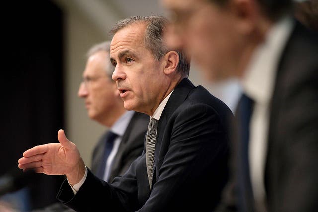 Governor of the Bank of England Mark Carney