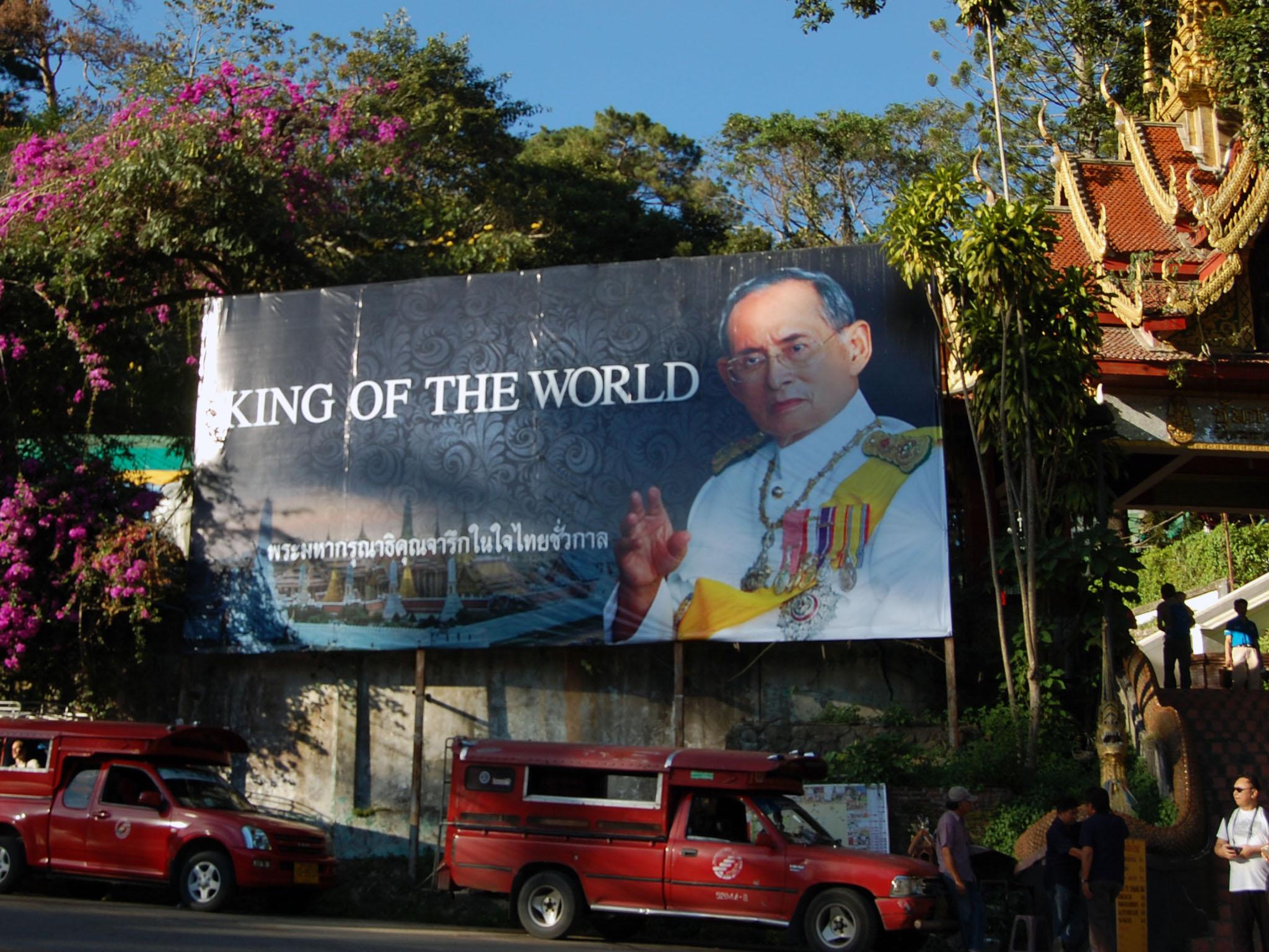 King Bhumibol reigned as the world’s longest-serving monarch