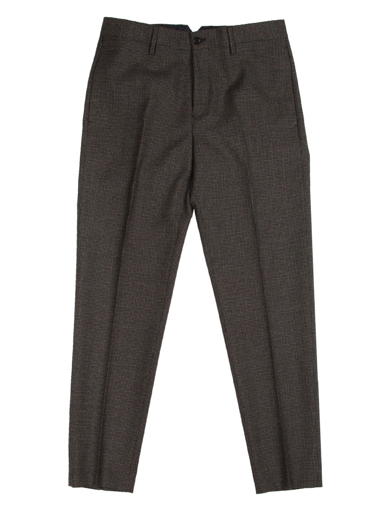 Acne checked wool trousers, £230, oki-ni.com