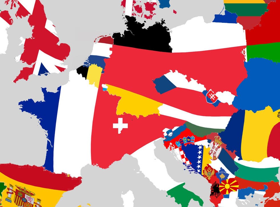 The Beautiful Flag Map That Will Change The Way You Look At Europe