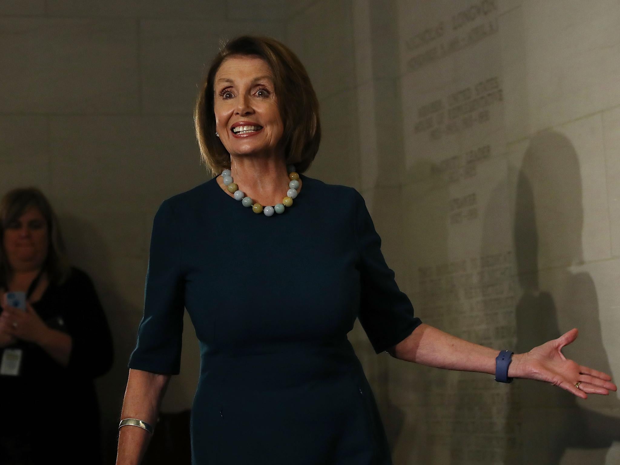 More than 30 per cent of Americans view House Minority Leader Nancy Pelosi favourably
