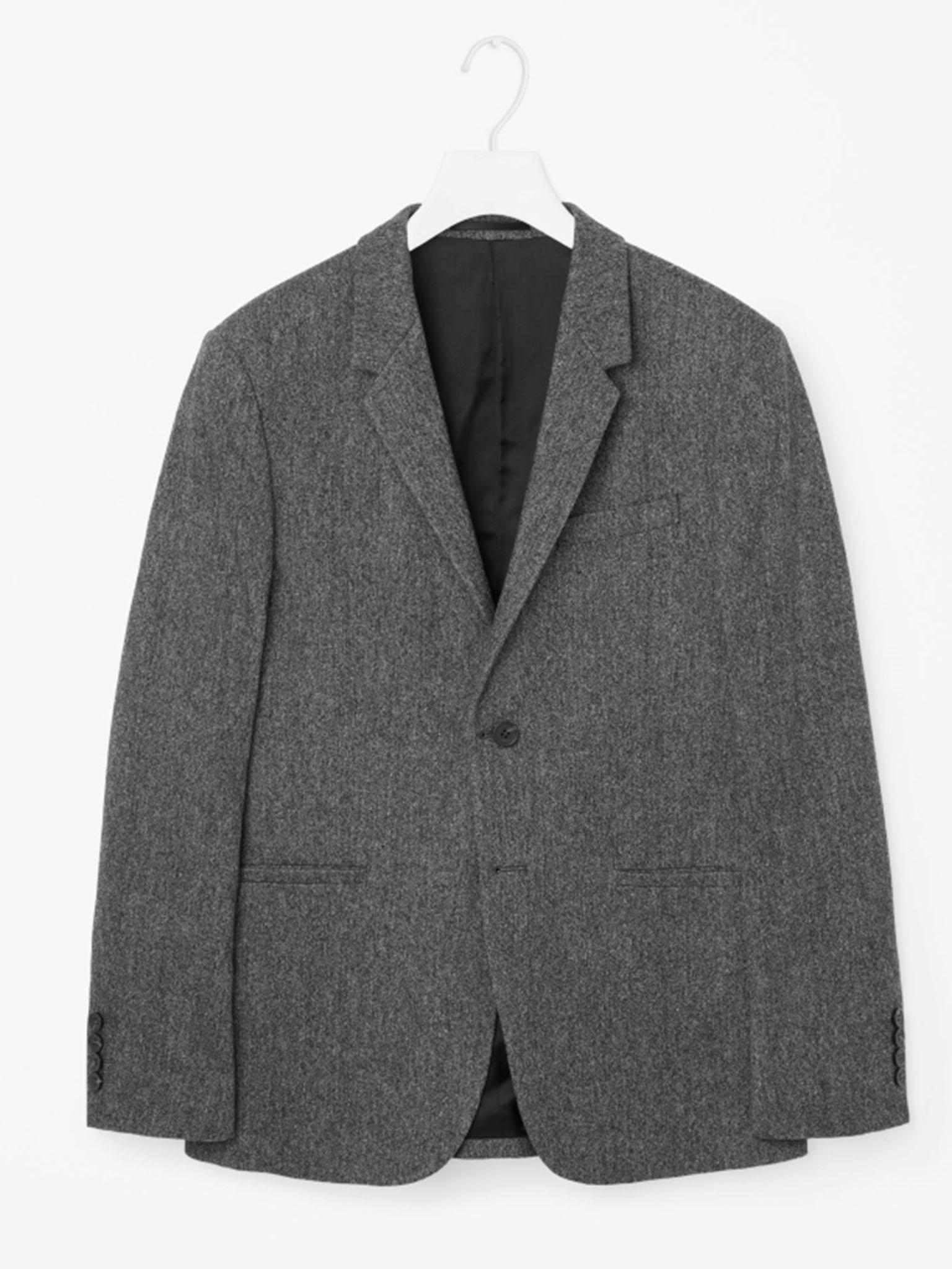 COS wool melange blazer, £175, cosstores.com