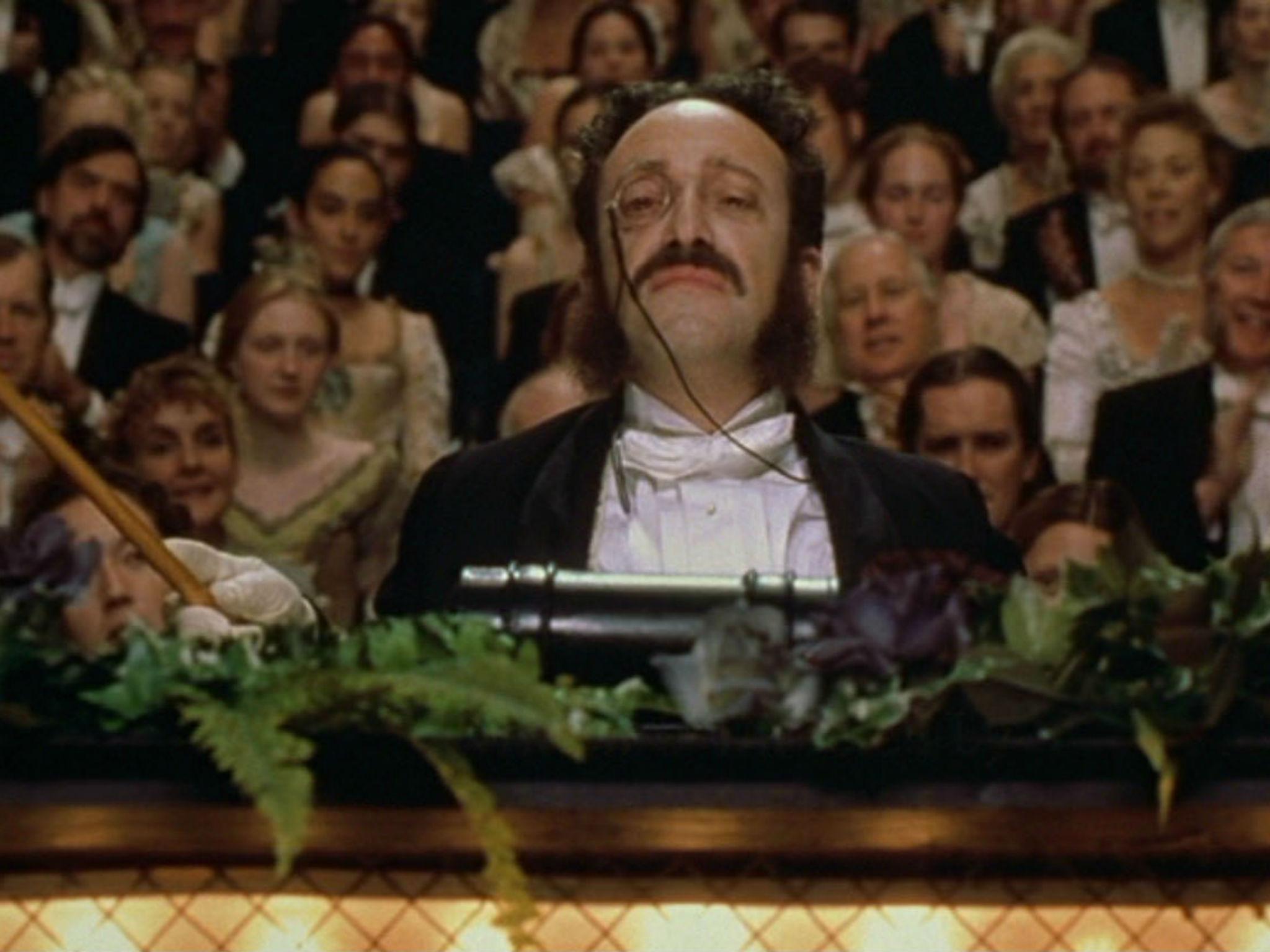 Allan Corduner as Sir Arthur Sullivan in a scene from Mike Leigh's 'Topsy-Turvy'