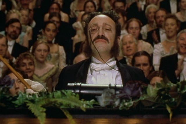 Allan Corduner as Sir Arthur Sullivan in a scene from Mike Leigh's 'Topsy-Turvy'