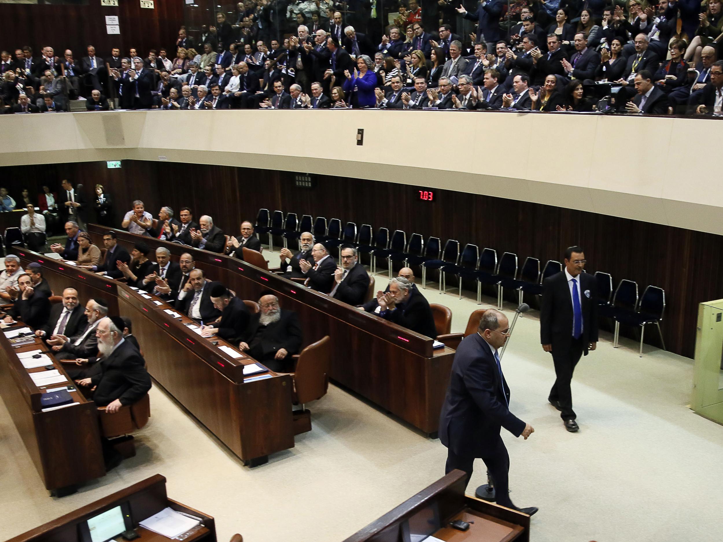 The Israeli parliament in Jerusalem