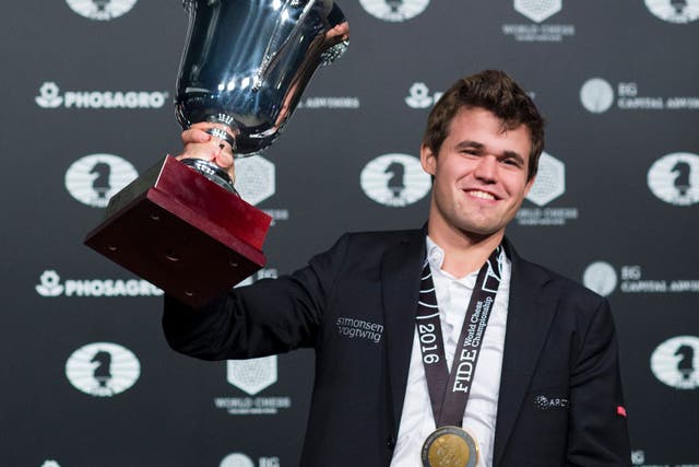 Magnus Carlsen was crowned the World Chess Champion after beating Sergey Karjarkin