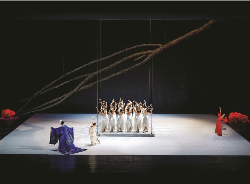 The National Ballet of China perform in ‘The Peony Pavilion’ at London’s Sadler’s Wells