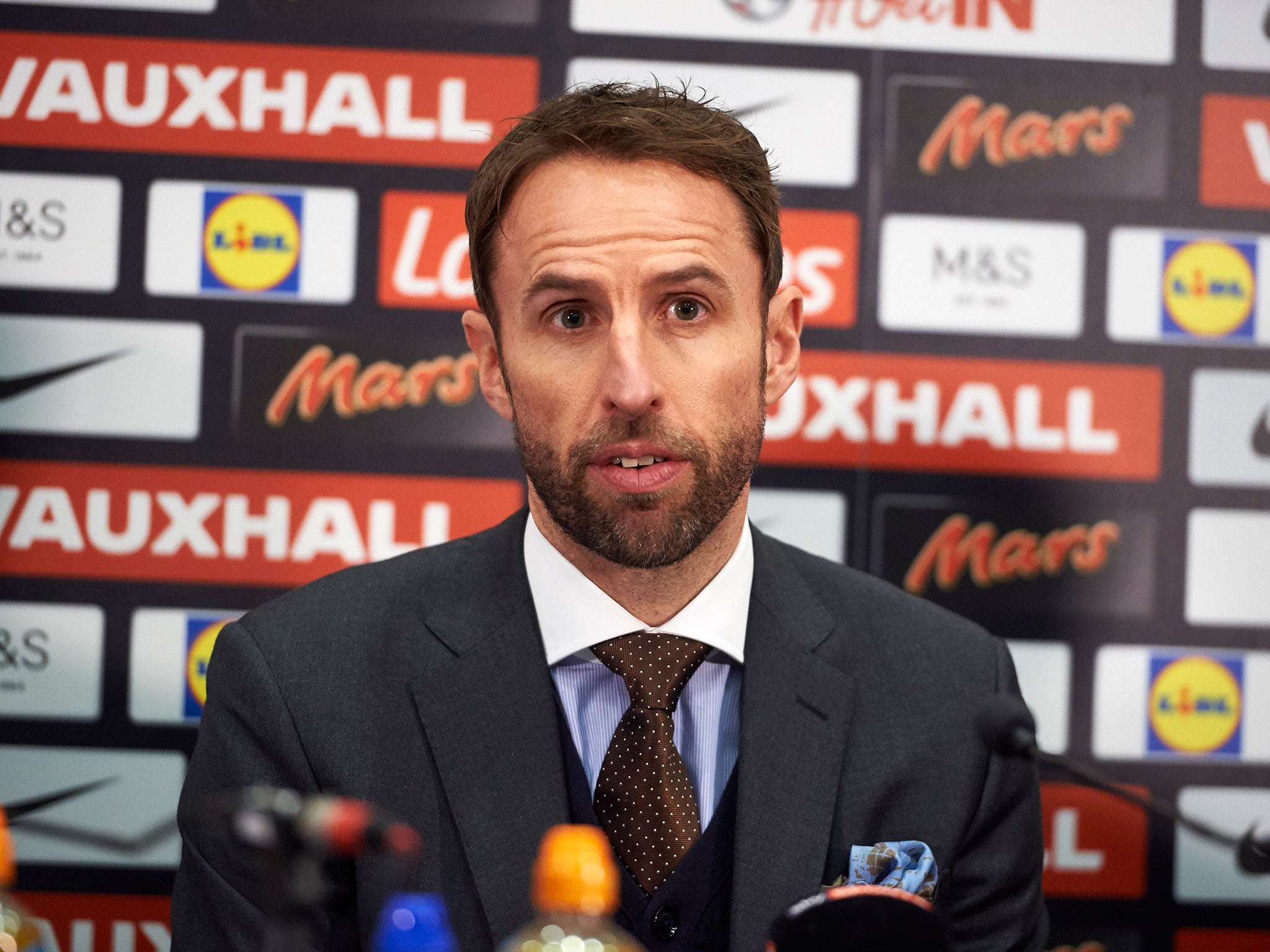 Gareth Southgate addresses the media for the first time after being named the permanent England manager
