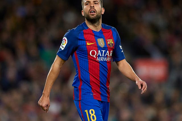 Jordi Alba is available at the right price, according to reports in Spain