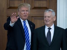 Trump chooses Gen James 'Mad Dog' Mattis for Defence Secretary spot