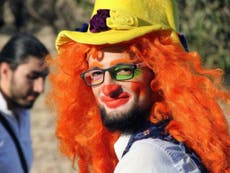Clown of Aleppo 'dies in air strike' as Syrian government closes in