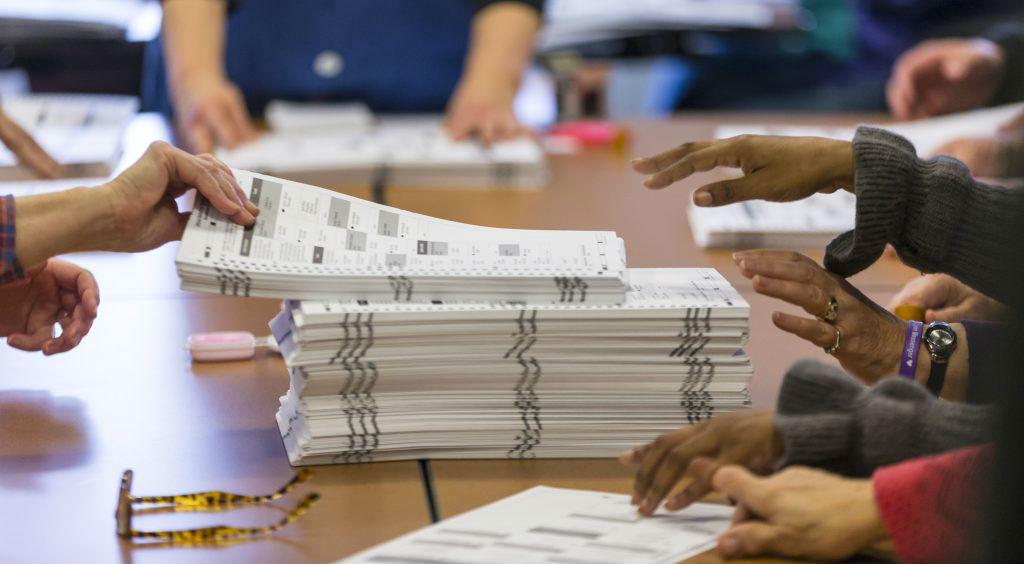 Mr Trump's supporters are seeking to block recounts in three states