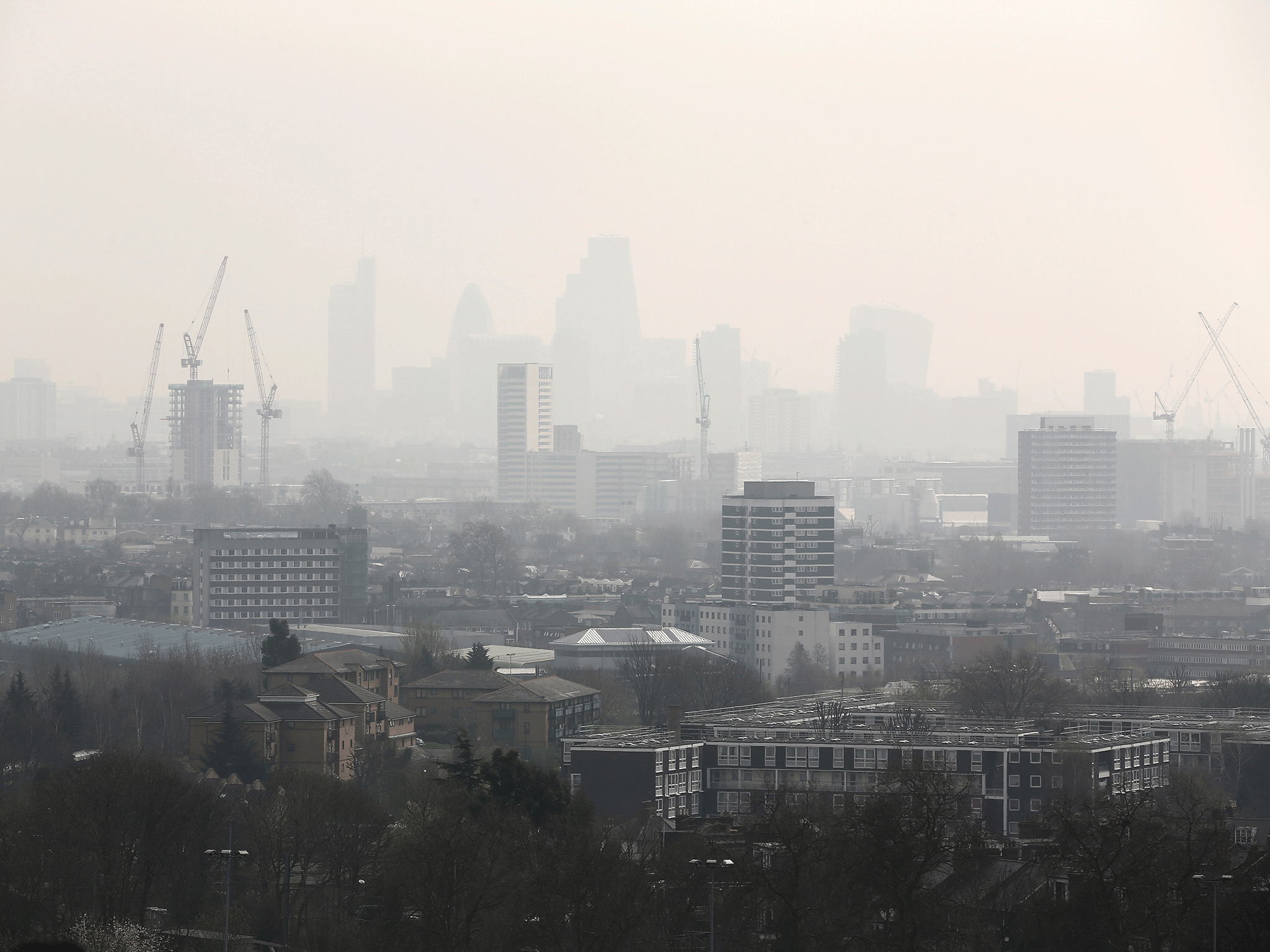 Westminster and the City were among the worst affected areas