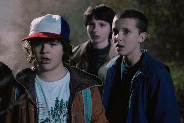 ‘Stranger Things’ is set in the Eighties and echoes many of that decade’s iconic films