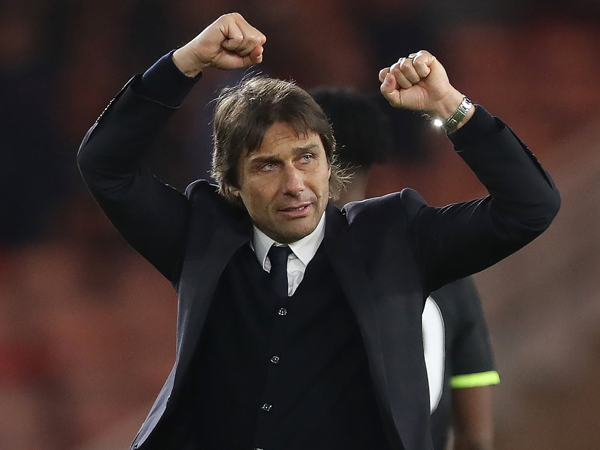 Conte is delighted with his side's turnaround since defeat at Arsenal in September