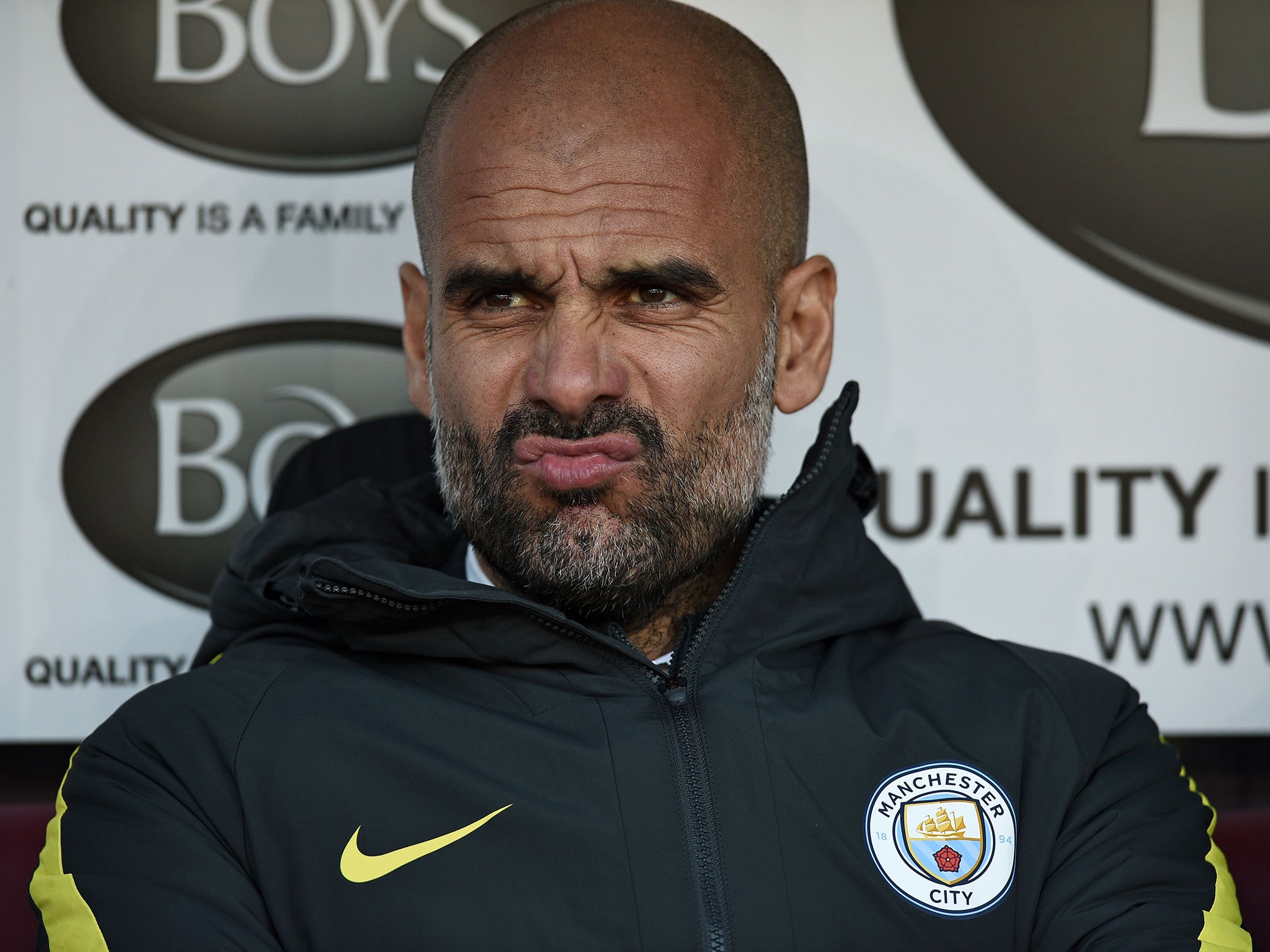 Guardiola knows his side face a challenging winter