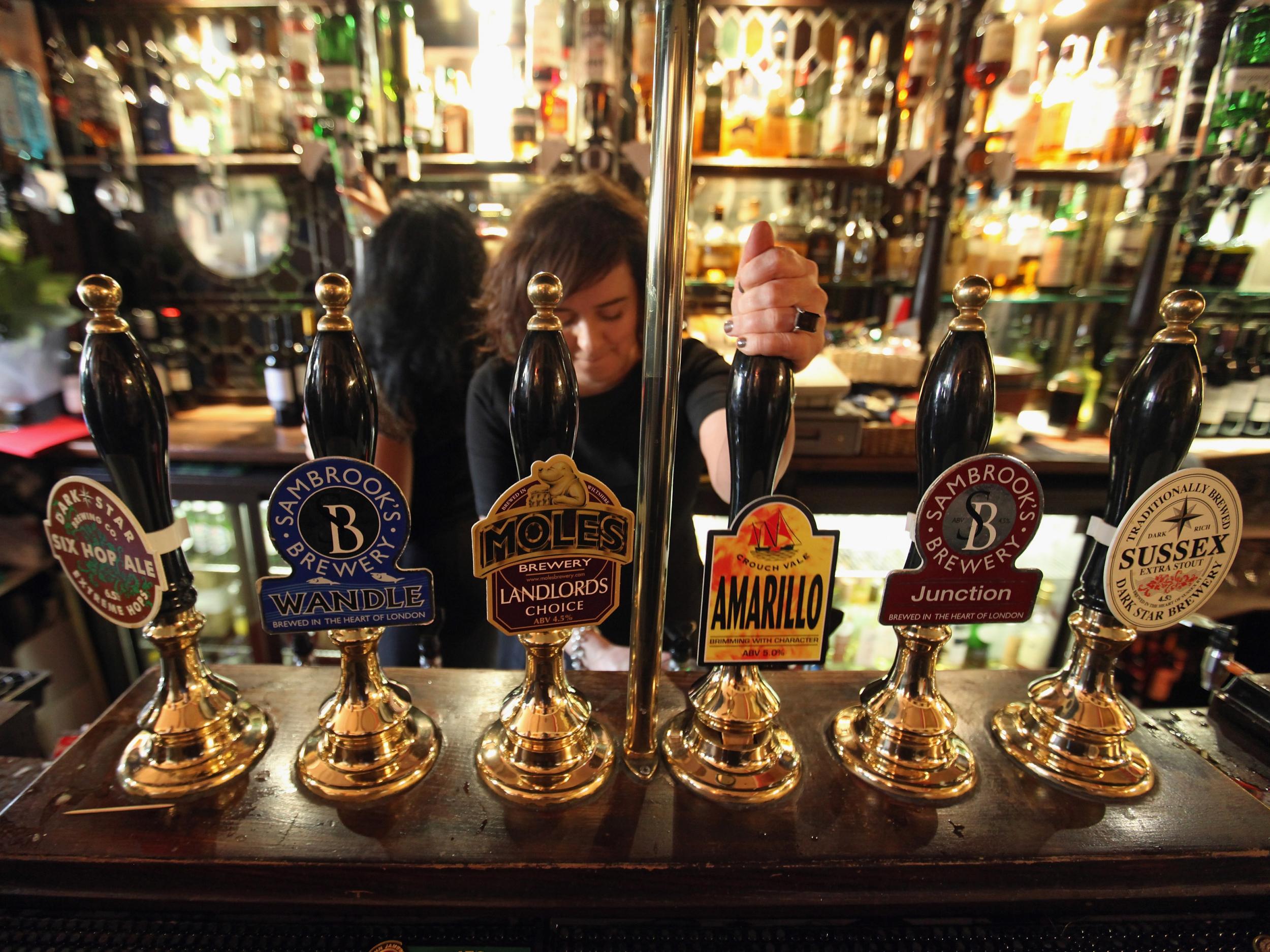 A minimum price could be set for all alcohol sold in pubs, supermarkets and off-licences