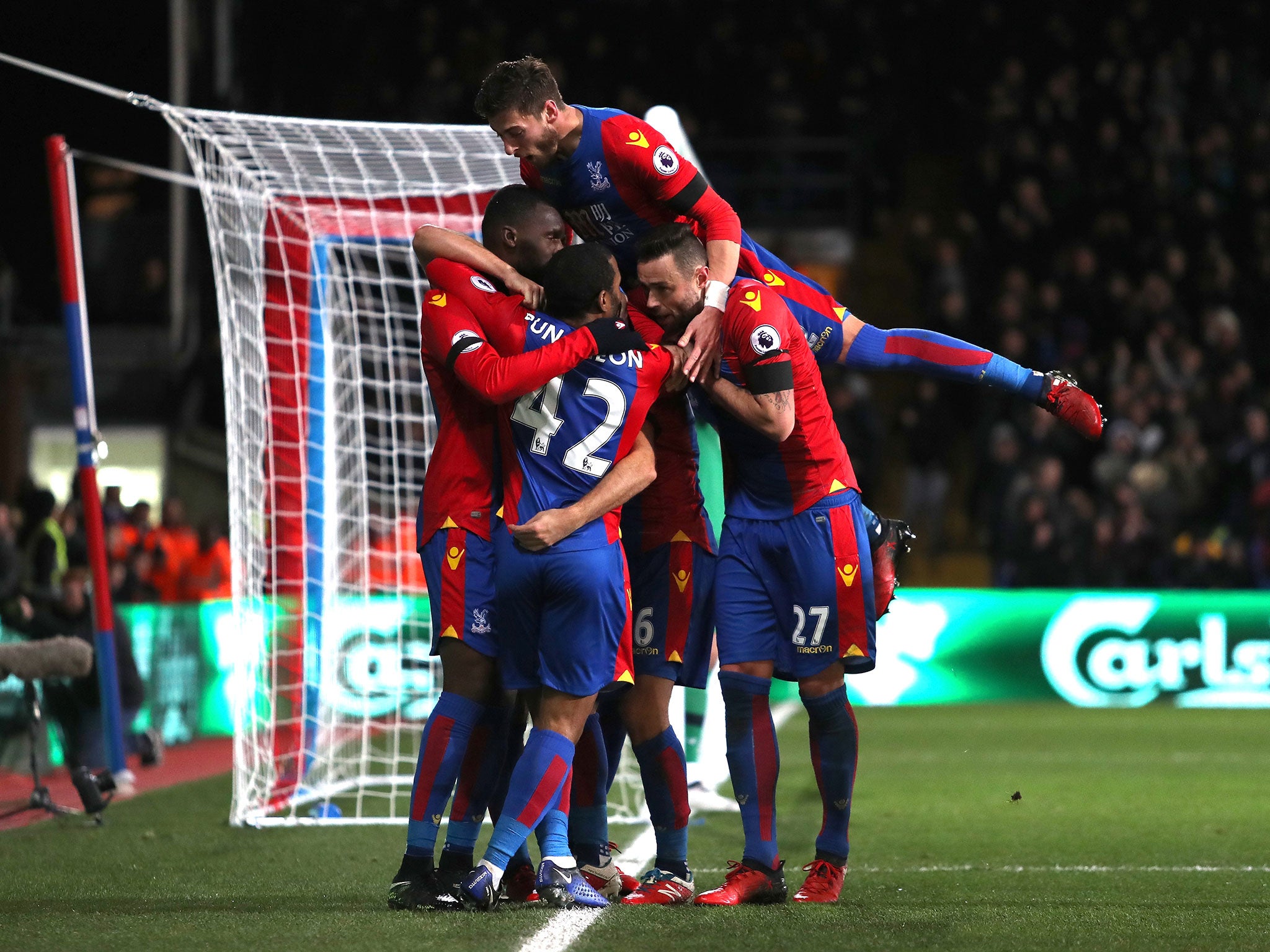 Palace secured their first win in eight matches