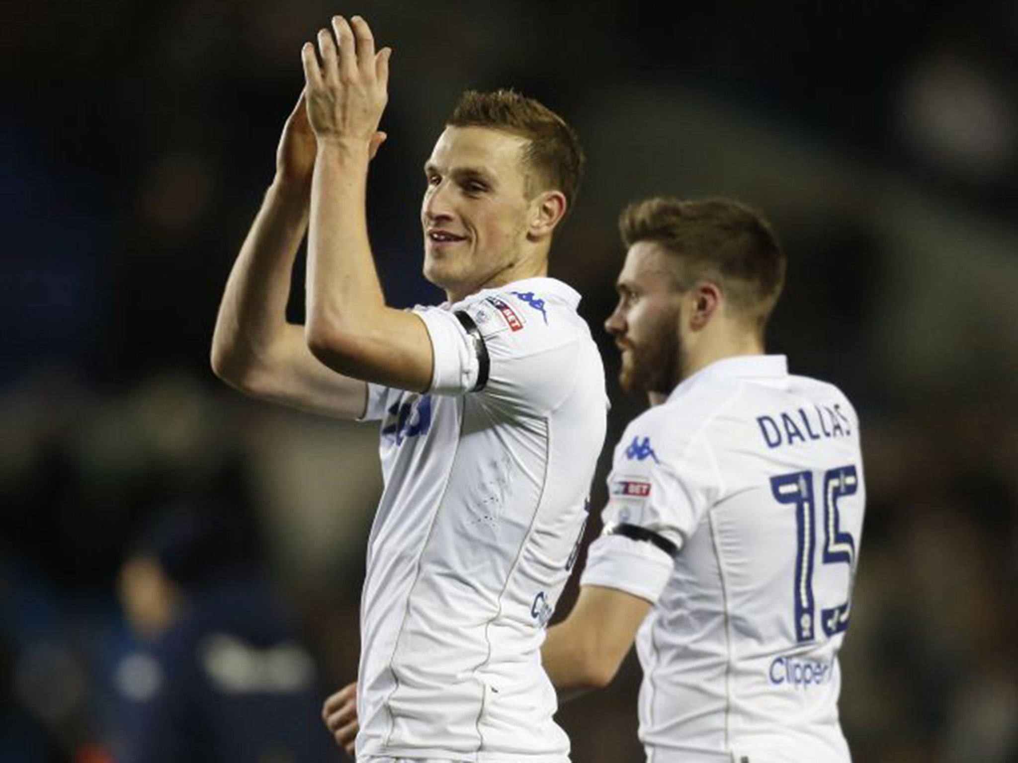 Wood scored late to seal Leeds' victory