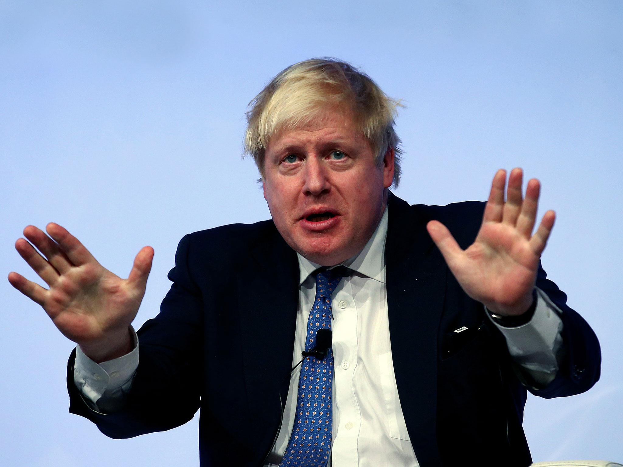 Foreign Secretary Boris Johnson. His department should face closer scrutiny for its work on human rights