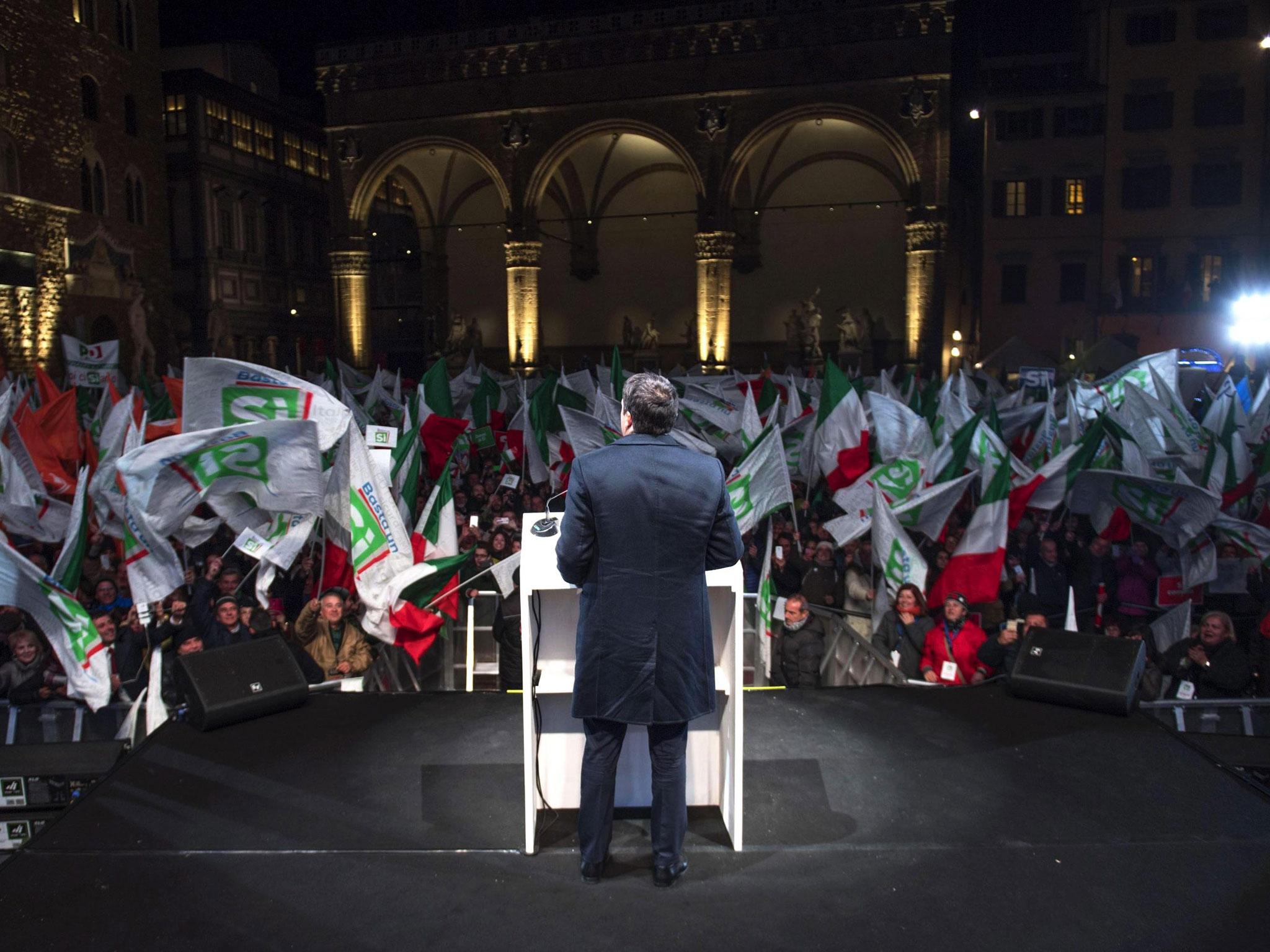 Matteo Renzi has said he will quit if he loses, which would spark renewed political turmoil