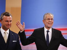 'The liberal majority pushes back': Europe celebrates Austria result